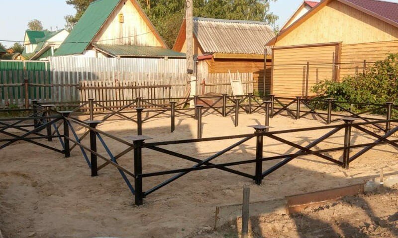 Свайно-винтовой фундамент