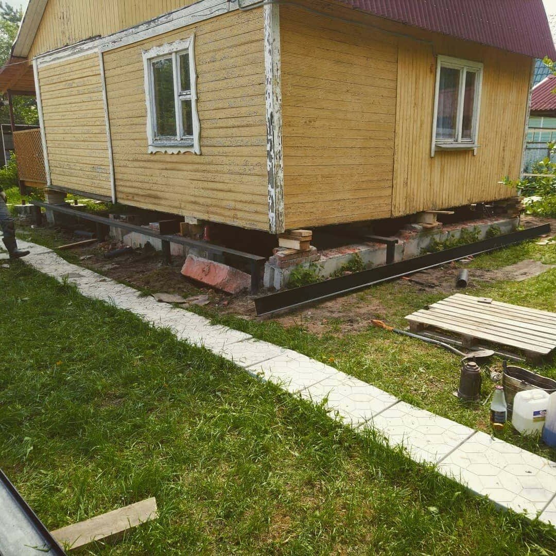 Замена фундамента